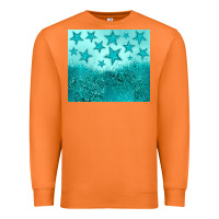 Carrot turquoise glitter star Premium Sweatshirt - JahusDesignShop