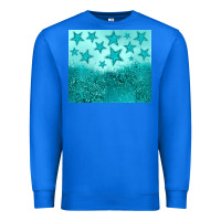 True Royal turquoise glitter star Premium Sweatshirt - JahusDesignShop