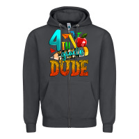 Smoke 4th grade dude Zipper Hoodie - texasbilliewilder