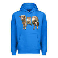 True Royal charolais bull Premium Hoodie - LillyAllenDesigns