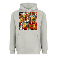Moon Dust christmas leopard duck Heavyweight Hoodie - FaDigitalArtStudio