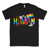 Black human with daisies Classic Tee - texasbilliewilder
