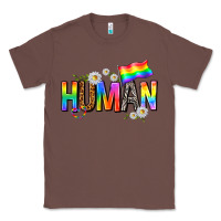 Chestnut human with daisies Classic Tee - texasbilliewilder