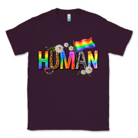Plum human with daisies Classic Tee - texasbilliewilder
