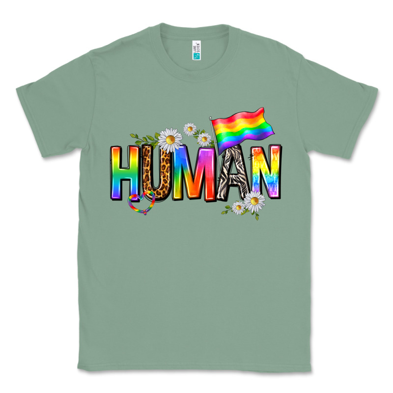 Human With Daisies Classic Tee by texasbilliewilder | Teevron