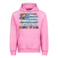 Fuchsia Pink fishing lure flag keepin' it reel Urban Hoodie - MaliasSmallBusiness