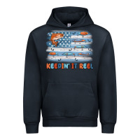 Fishing Lure Flag Keepin' It Reel Urban Hoodie | Teevron