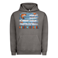 Pigment Tornado fishing lure flag keepin' it reel Urban Hoodie - MaliasSmallBusiness