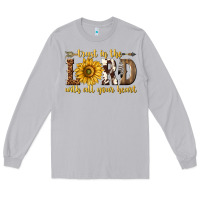Moon Dust Trust in the lord with all your heart Long Sleeve Tee - texasbilliewilder