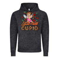 Vintage Black little miss cupid Vintage Hoodie - AdoDesignShop