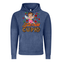 Vintage Denim little miss cupid Vintage Hoodie - AdoDesignShop