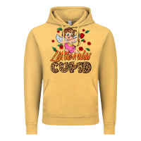 Vintage Mustard little miss cupid Vintage Hoodie - AdoDesignShop