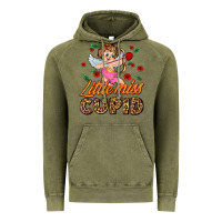 Vintage Olive little miss cupid Vintage Hoodie - AdoDesignShop