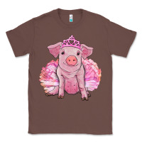Chestnut Balerina pig with tutu Classic Tee - RanaPortraitStore