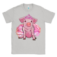 Moon Dust Balerina pig with tutu Classic Tee - RanaPortraitStore