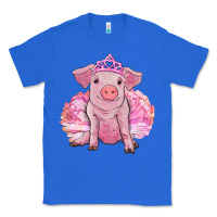 True Royal Balerina pig with tutu Classic Tee - RanaPortraitStore