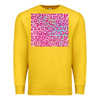 Lemon pink leopard glitter Premium Sweatshirt - JahusDesignShop