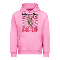Fuchsia Pink better aim than cupid Urban Hoodie - MaliasSmallBusiness