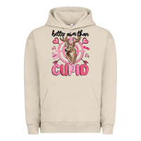 Pigment French Oak better aim than cupid Urban Hoodie - MaliasSmallBusiness