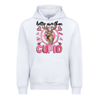 White better aim than cupid Urban Hoodie - MaliasSmallBusiness
