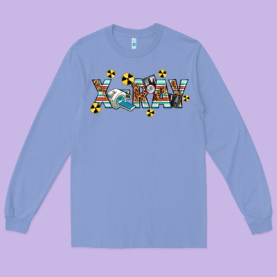 X-ray Long Sleeve Tee Designed By Texasbilliewilder