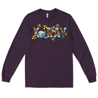 Plum X-ray Long Sleeve Tee - texasbilliewilder