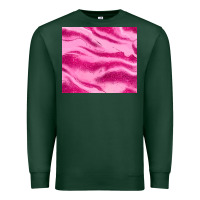 Sports Green pink glitter Premium Sweatshirt - JahusDesignShop