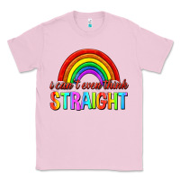 Bubblegum Pink i cant even think straight Classic Tee - texasbilliewilder
