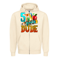 Sandshell 5th grade dude Zipper Hoodie - texasbilliewilder