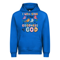 Cobalt i will sing of the goodness of god Urban Hoodie - MaliasSmallBusiness