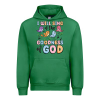 Emerald i will sing of the goodness of god Urban Hoodie - MaliasSmallBusiness