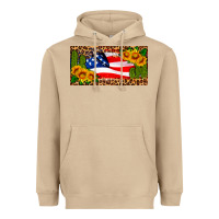 Mushroom usa flag and cactus license plate Heavyweight Hoodie - HRA Design Shop
