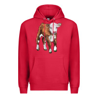 Cardinal hereford calf Premium Hoodie - LillyAllenDesigns