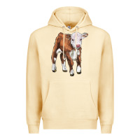 Pina Colada hereford calf Premium Hoodie - LillyAllenDesigns