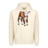 Sandshell hereford calf Premium Hoodie - LillyAllenDesigns