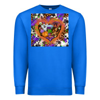 True Royal halloween heart Premium Sweatshirt - AdoDesignShop