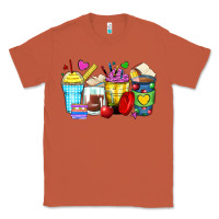 Copper school coffee cups Classic Tee - Zillion Design Studio