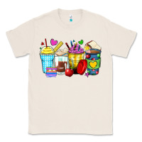 Natural school coffee cups Classic Tee - Zillion Design Studio