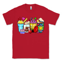 Red school coffee cups Classic Tee - Zillion Design Studio