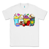 White school coffee cups Classic Tee - Zillion Design Studio