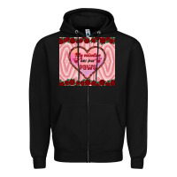 Black my valentine has four paws Zipper Hoodie - RanaPortraitStore
