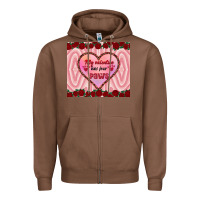 Chestnut my valentine has four paws Zipper Hoodie - RanaPortraitStore