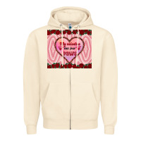 Sandshell my valentine has four paws Zipper Hoodie - RanaPortraitStore