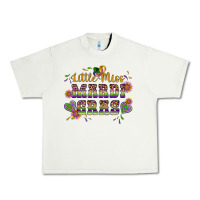 Pistachio little miss mardi gras Urban Heavy Tee - Artiststas