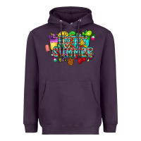 Plum enjoy summer Heavyweight Hoodie - CowhideDigitalArt