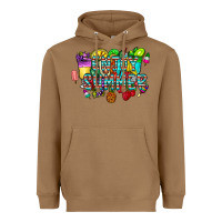 Toasted Coconut enjoy summer Heavyweight Hoodie - CowhideDigitalArt