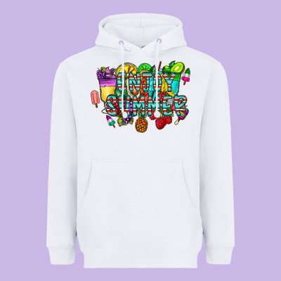 Enjoy Summer Heavyweight Hoodie Designed By Cowhidedigitalart
