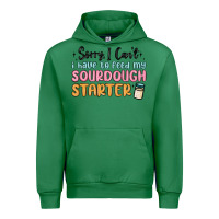 Emerald sorry i can t i have to feed my sourdough starter Urban Hoodie - MaliasSmallBusiness