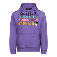 Tulip sorry i can t i have to feed my sourdough starter Urban Hoodie - MaliasSmallBusiness