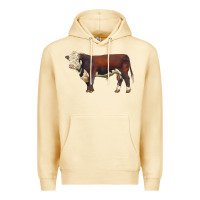 Pina Colada hereford bull Premium Hoodie - LillyAllenDesigns